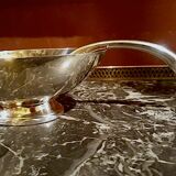 Swan saucière by Christian Fjerdingstad for Gallia Christofle, 1930s