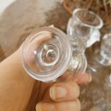4 glass chicken shells