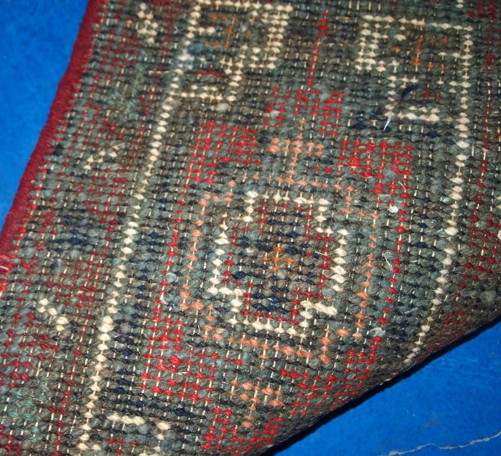 Tapis Vintage Hamadan en Laine, Années 1970, Élégance du Moyen-Orient