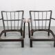 1940s Pair of Restored Thonet Armchairs , Czechoslovakia
