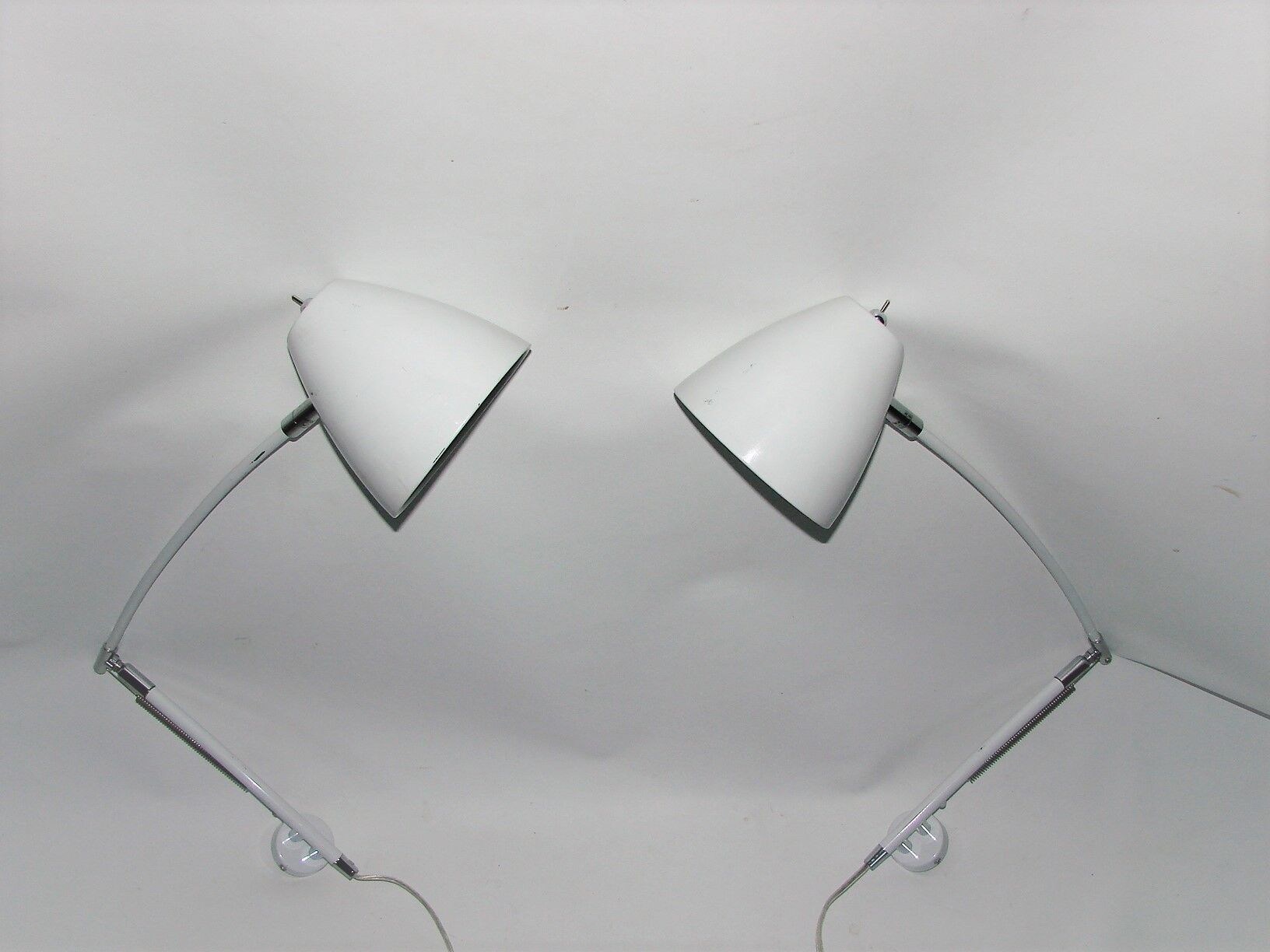 Pair of wall lamps, 90s