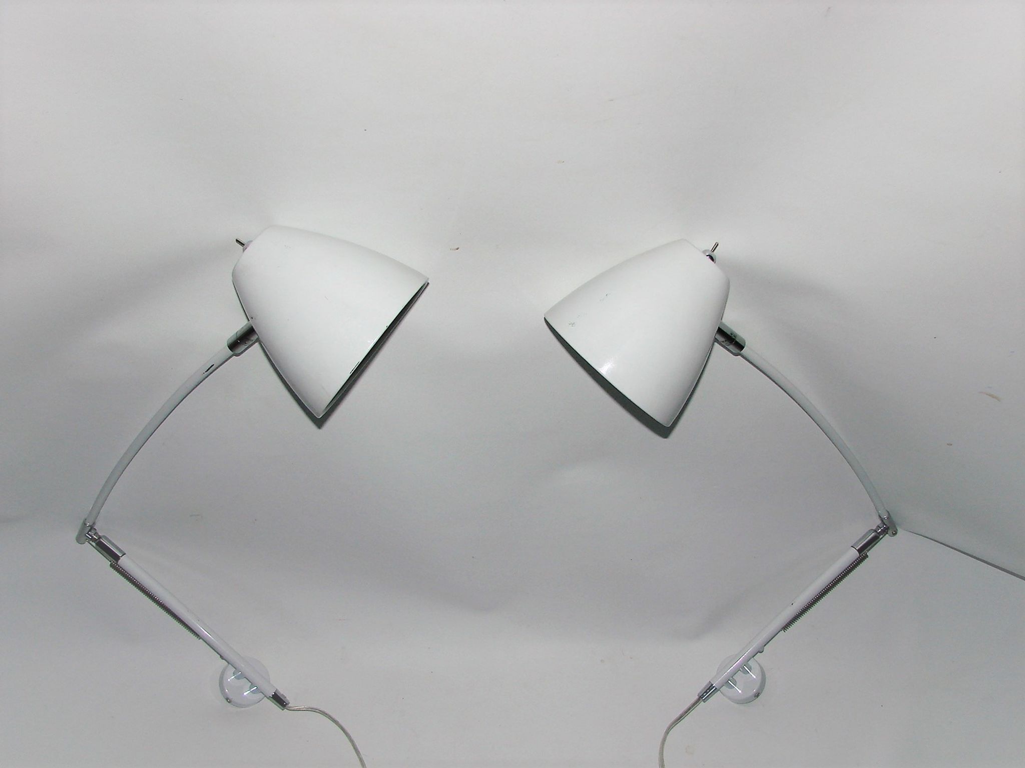 Pair of wall lamps, 90s