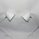 Pair of wall lamps, 90s
