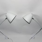 Pair of wall lamps, 90s