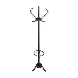 Wrought iron parrot coat holder