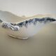 K&G Lunéville blue and white ironstone sauceboat