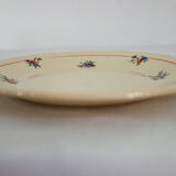 8 dessert plates with presentation dish, Béarn model, Orchies