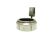 Match holder with ashtray, Art Nouveau, silver-plated brass, Austria, early 20th century