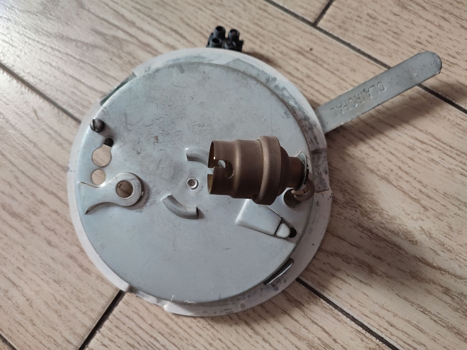 Opaline ceiling lamp