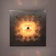 Angelo Brotto wall lamp sculpture panel for Esperia Italy 1970