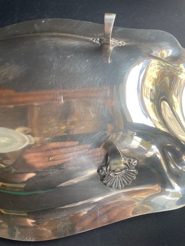 Large basket crankster dish – Silver Metal – Roux-Marquiand