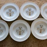 6 soup plates from Bavaria Germany in very good condition