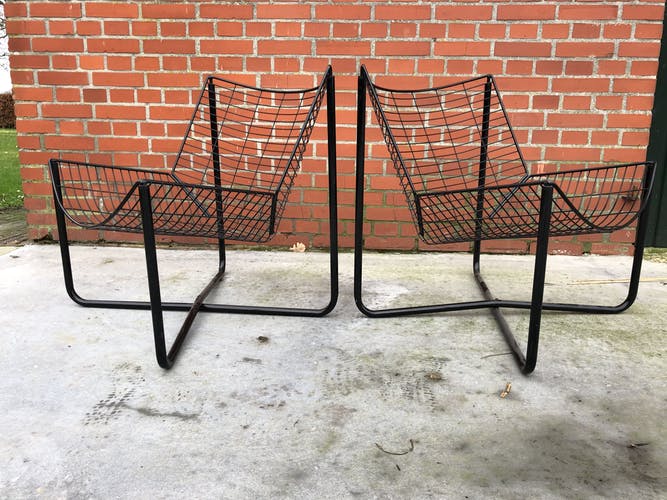 Niels Gammelgaard vintage Jarpen chairs for Ikea set of two