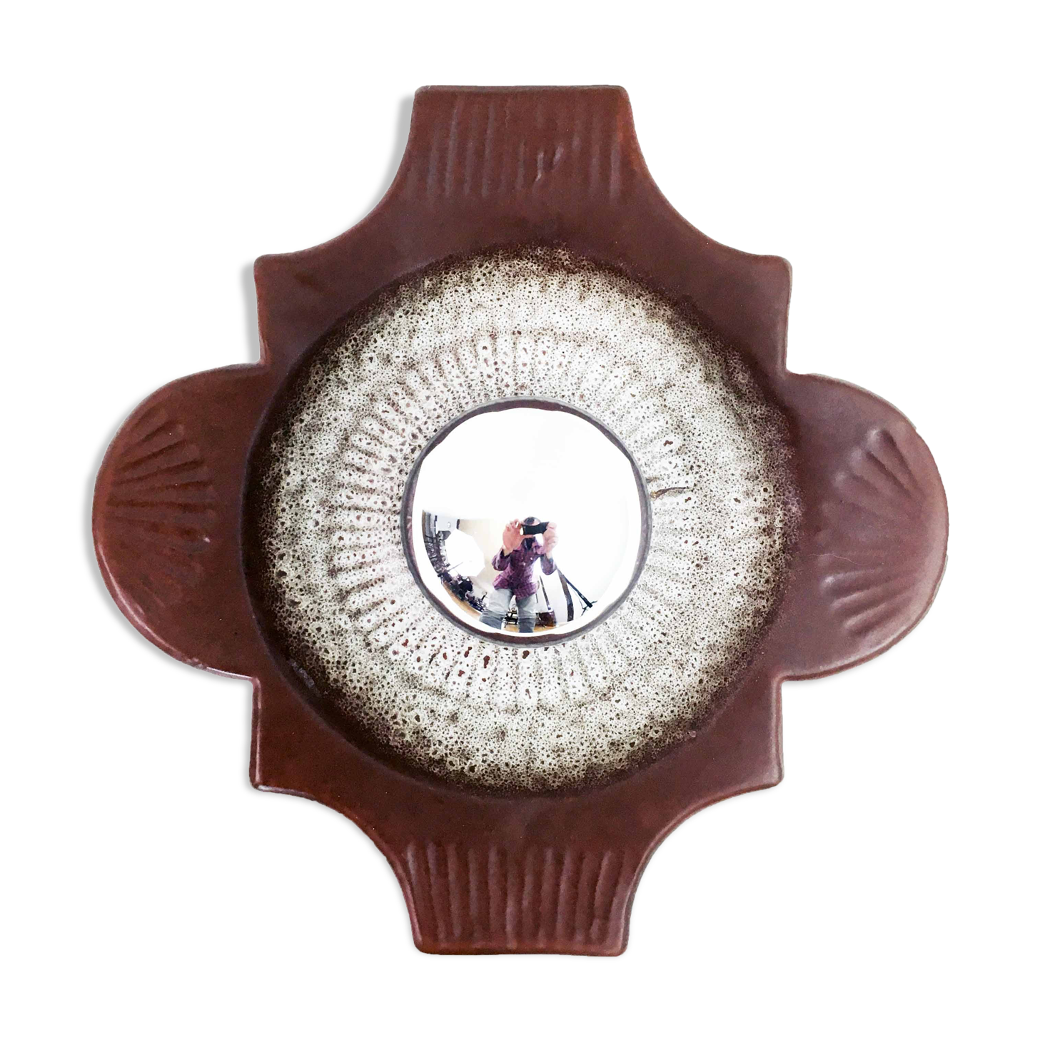 Ceramic wall lamp Hustadt Leuchten