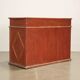 Antique poplar desk, Italy, 18th century