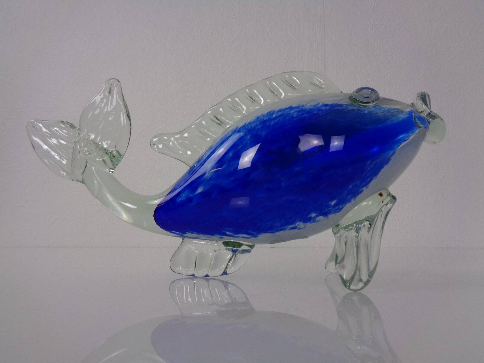Italian Murano Glass Fish by Fratelli Toso, Italy, 1960s