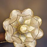 Fleur de lotus en nacre en suspension ou baladeuse