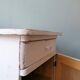 Pair of vintage wooden bedside tables