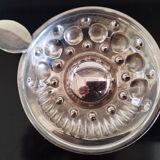 Taste wine tasting cup silver-plated saucer