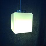 Square glass ceiling lamp