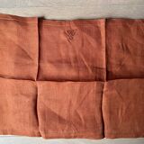 MS MZ Linen Embroidered Napkins