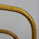 Rattan magazine holder