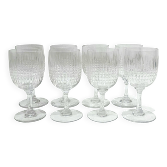 Baccarat - 8 Liqueur Glasses Nancy