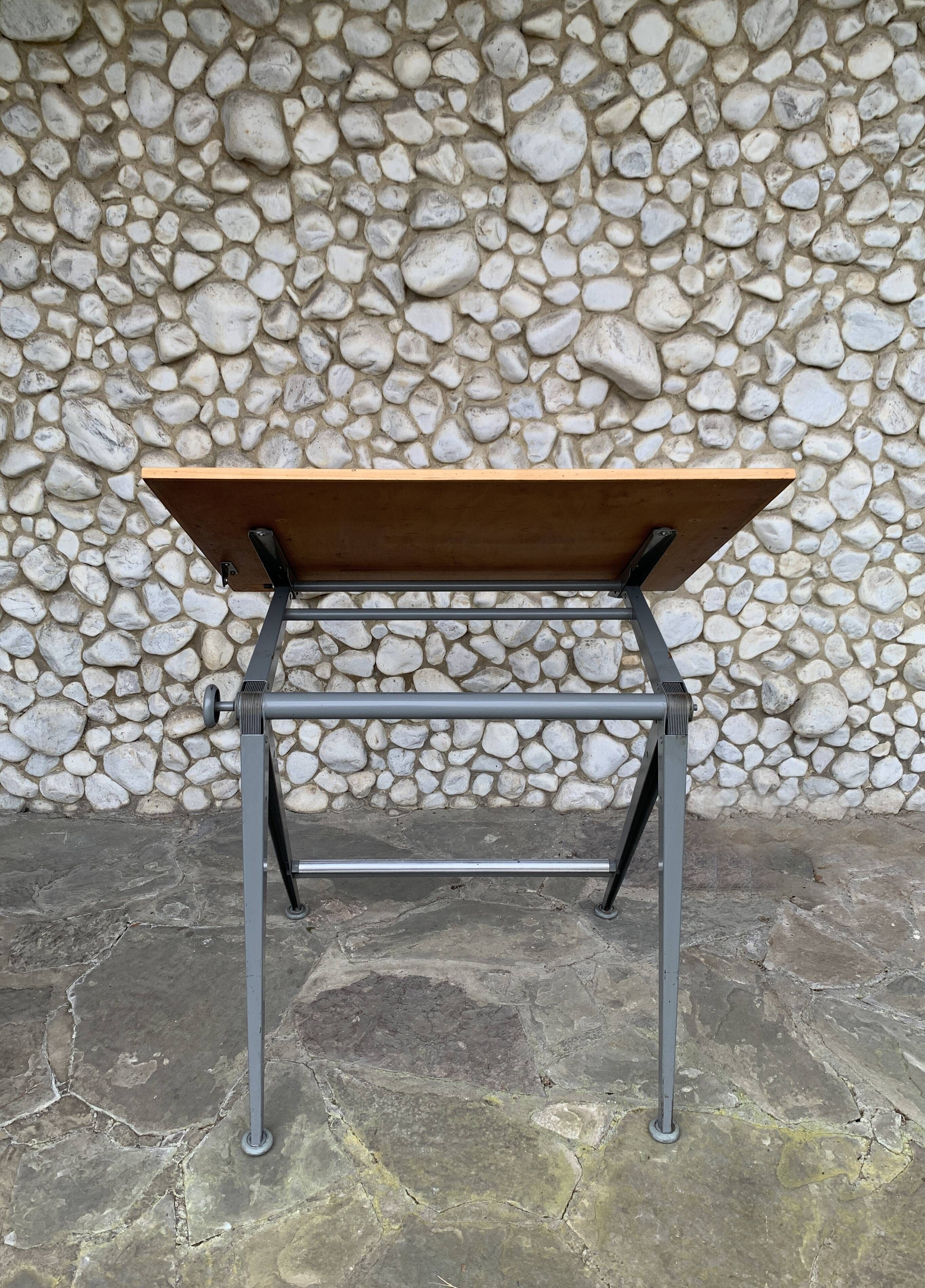 Drawing table by Wim Rietveld & Friso Kramer for Ahrend de Cirkel, Holland