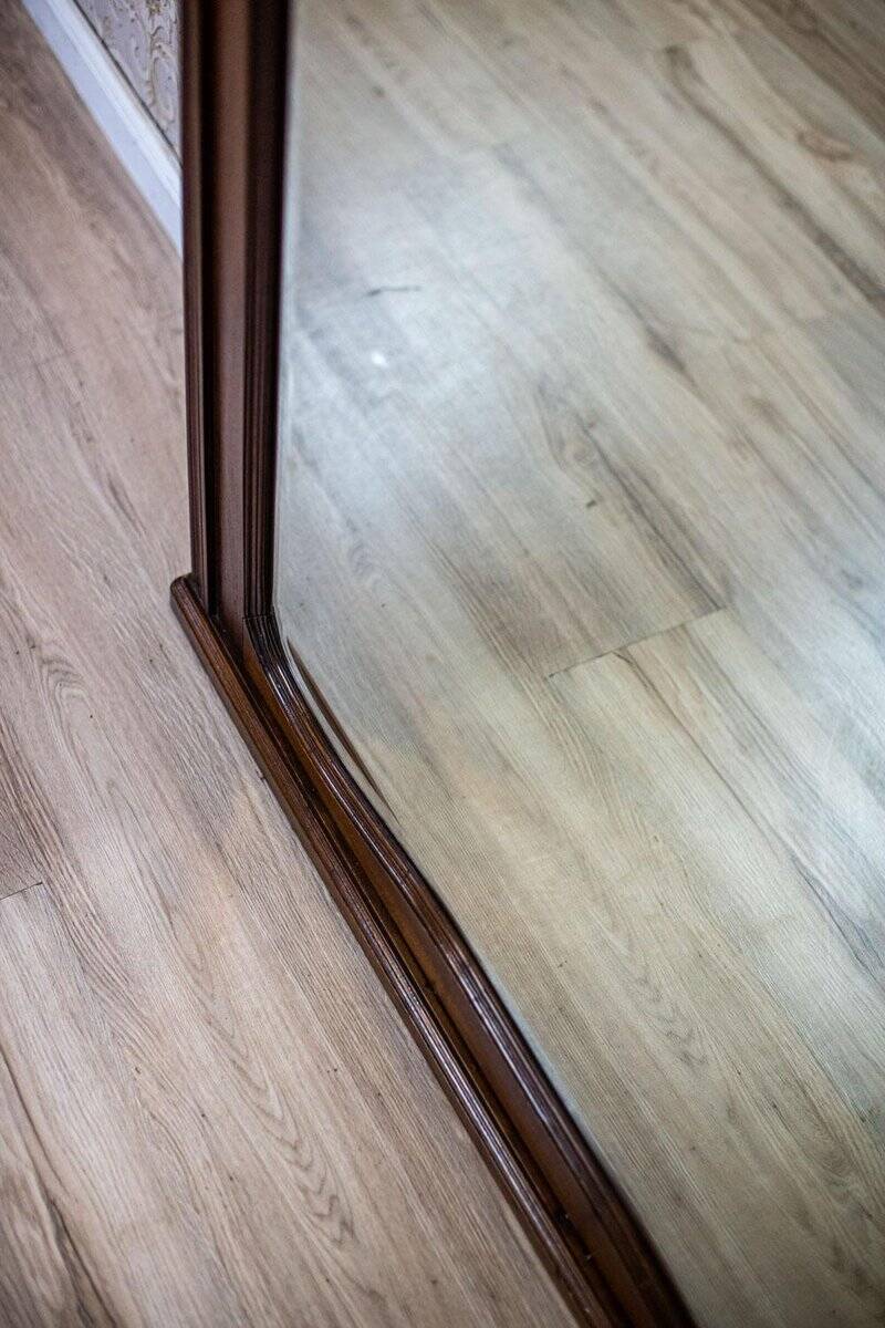 Vintage Floor Mirror, 1950s