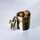 Maria Pergay's style belt buckle box, France, 1970s