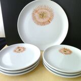 St Amand earthenware cake service 1713