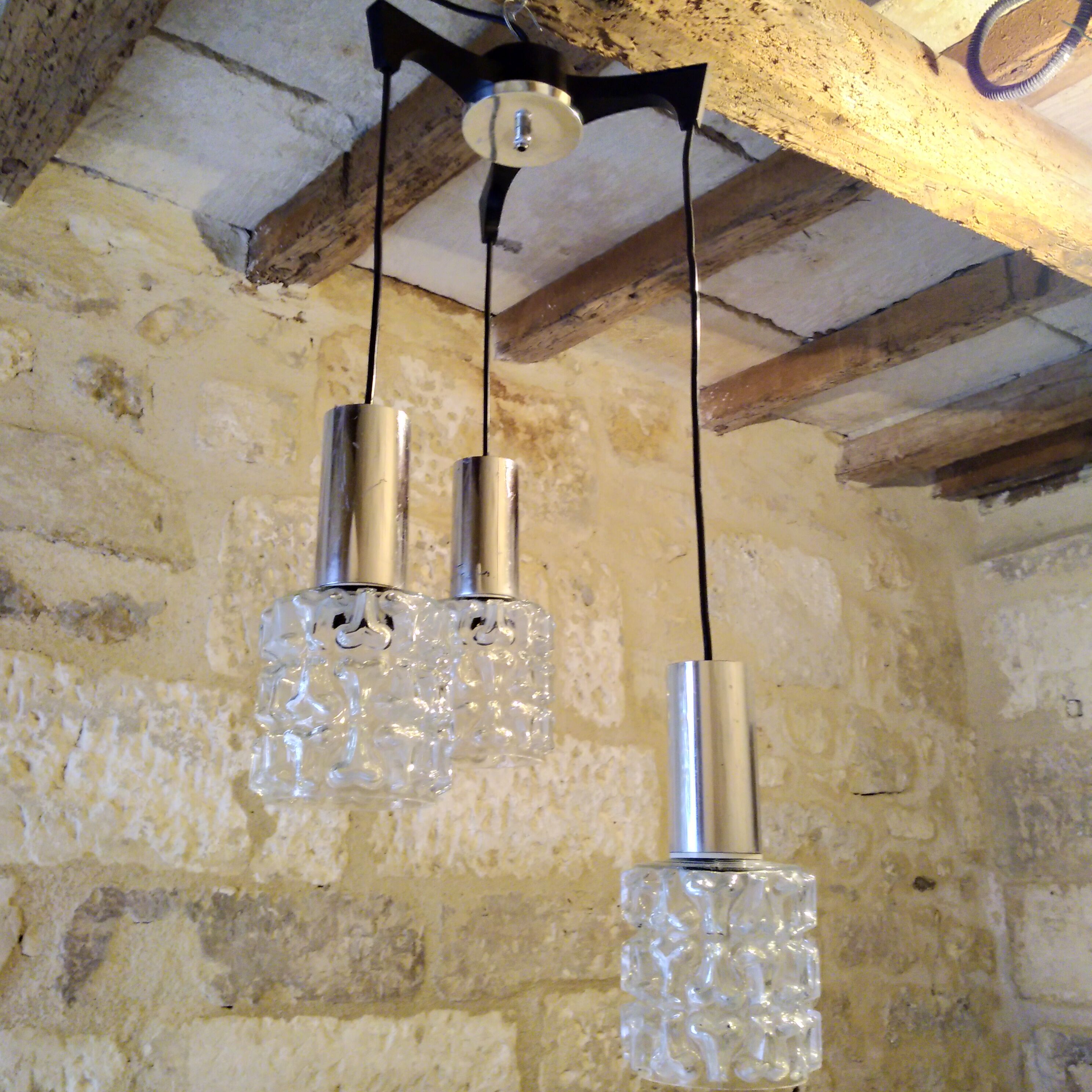 Raak waterfall chandelier 1960