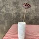 White opaline vase