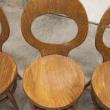 Set of 4 baumann chairs model Seagull 1970