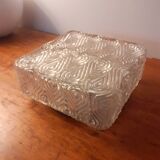 Glass ceiling light