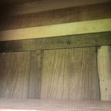 Antique wardrobe with mirror