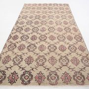 4x7 Rug For Living Room Soft Pastel Vintage Rug, 117x213Cm SK 3456