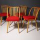 Mid century Dining Chairs by Antonín Šuman, 1960s, Set of 4