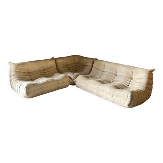 Set of Togo sofas by Michel Ducaroy for Ligne Roset
