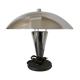 Chrome mushroom lamp 1970