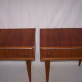 2 bedside tables - 50s