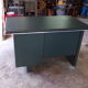 Bureau métallique vert