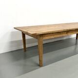 Monumental XXL Pine Farmhouse Table (3.20m) – 1970s