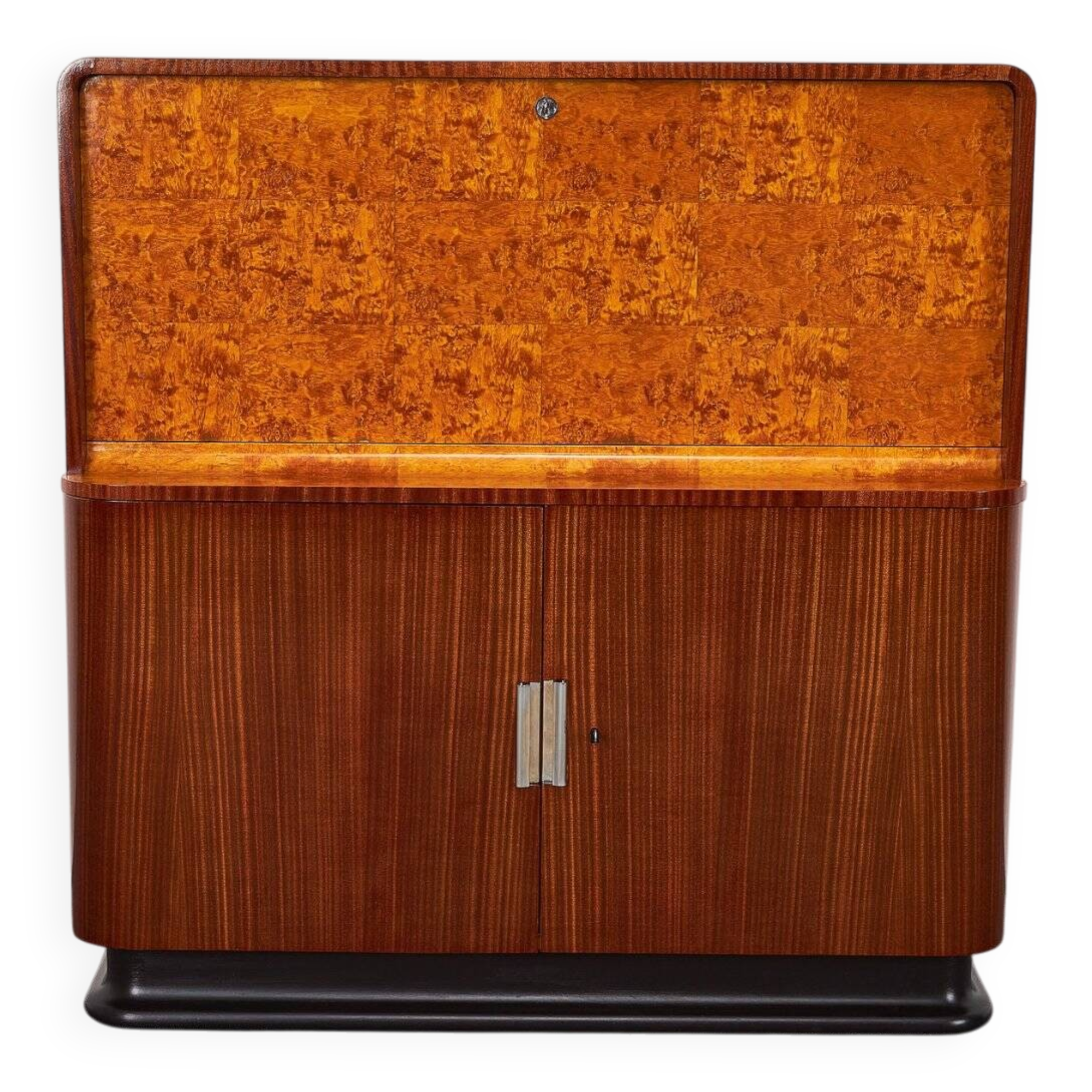Cabinet de secrétaire Art déco par Jindrich Halabala pour Up Závody, années 1930