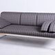 Bauhaus Sofa in Chrome and Fabric from Robert Slezak, Czech, 1930s