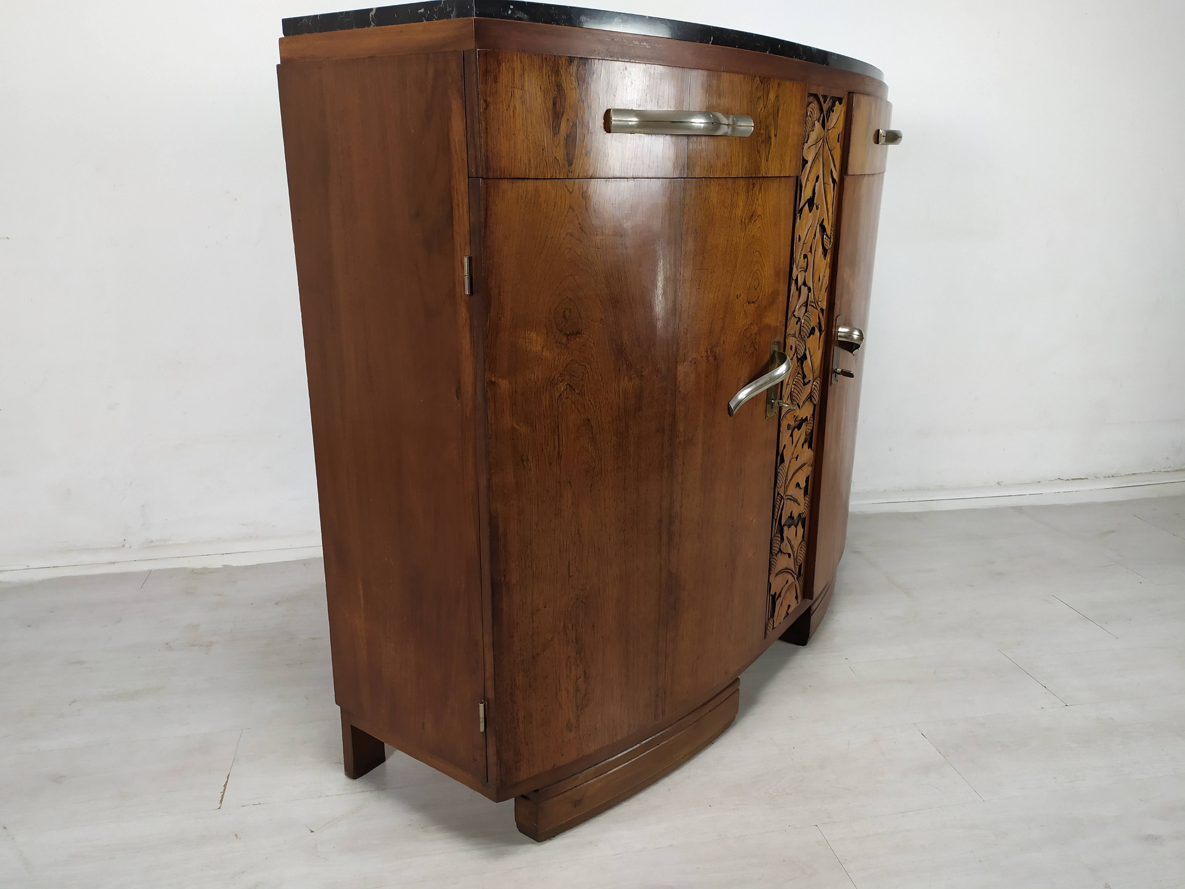 Art deco rosewood sideboard