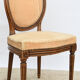 Chaise style Louis XVI