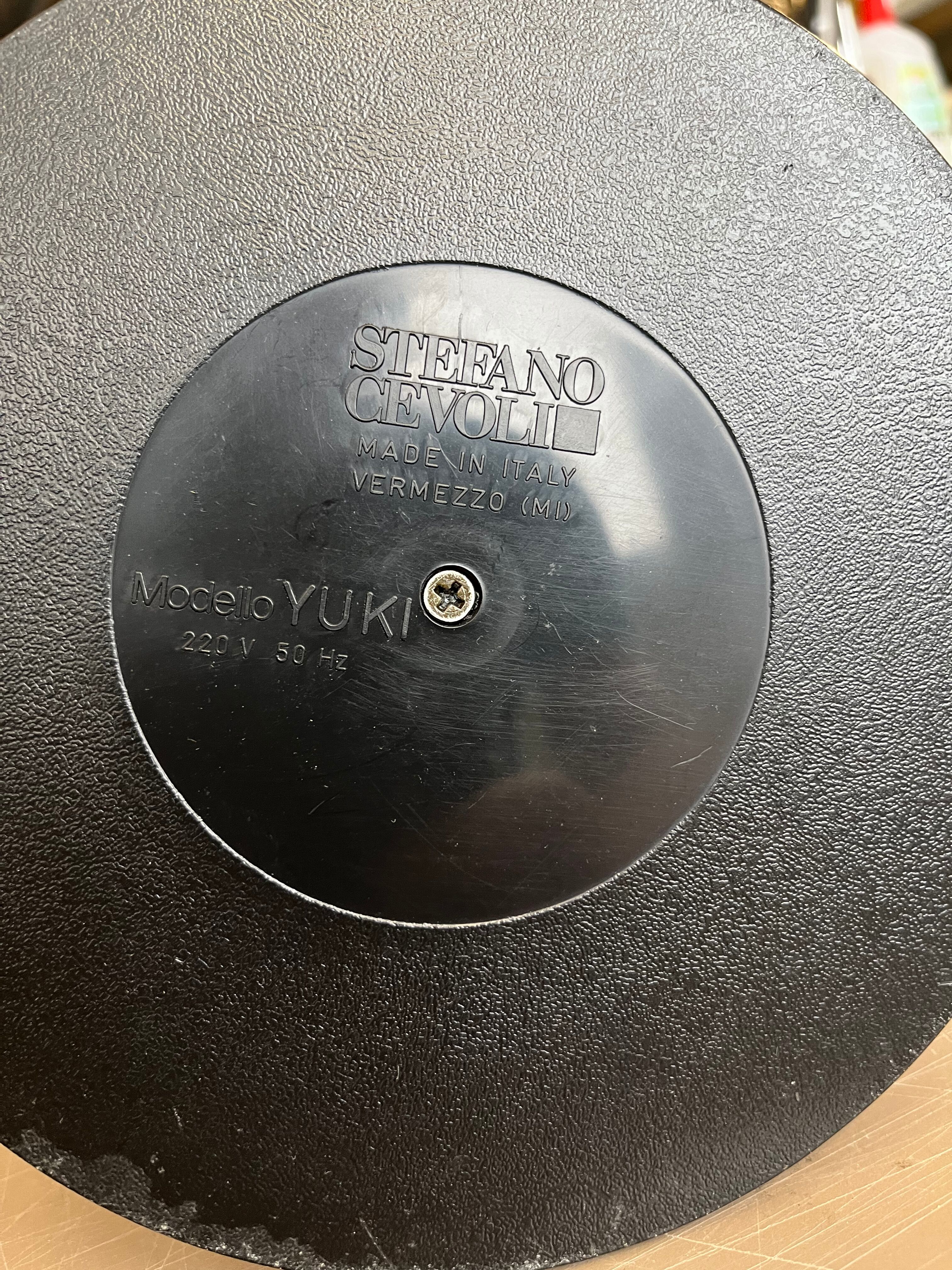 Vintage "Yuki" floor lamp by Paolo Francesco Piva for Stefano Cevoli, 1980