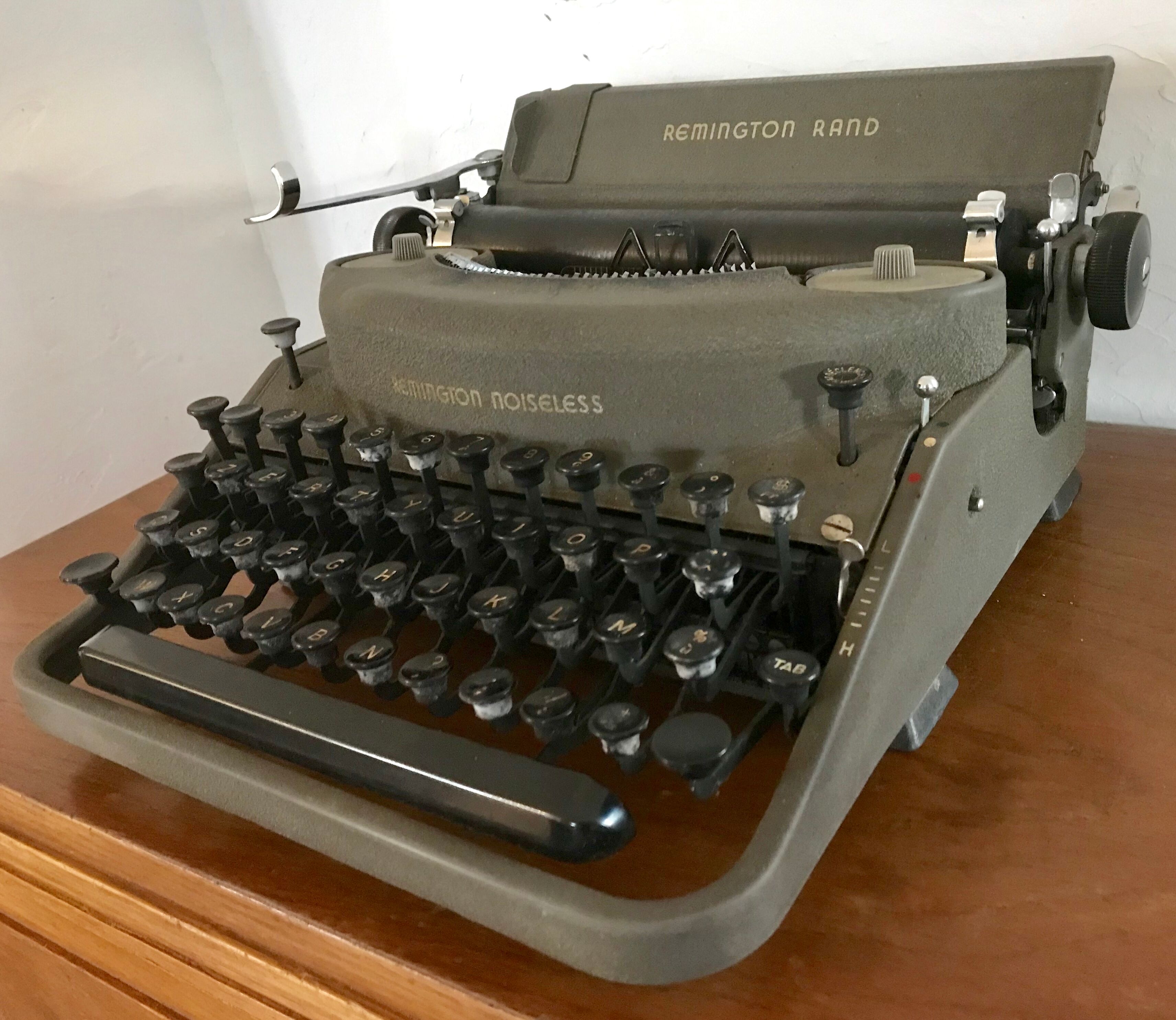 Remington Noiseless typewriter
