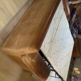 Canape leather Duvivier Made in France